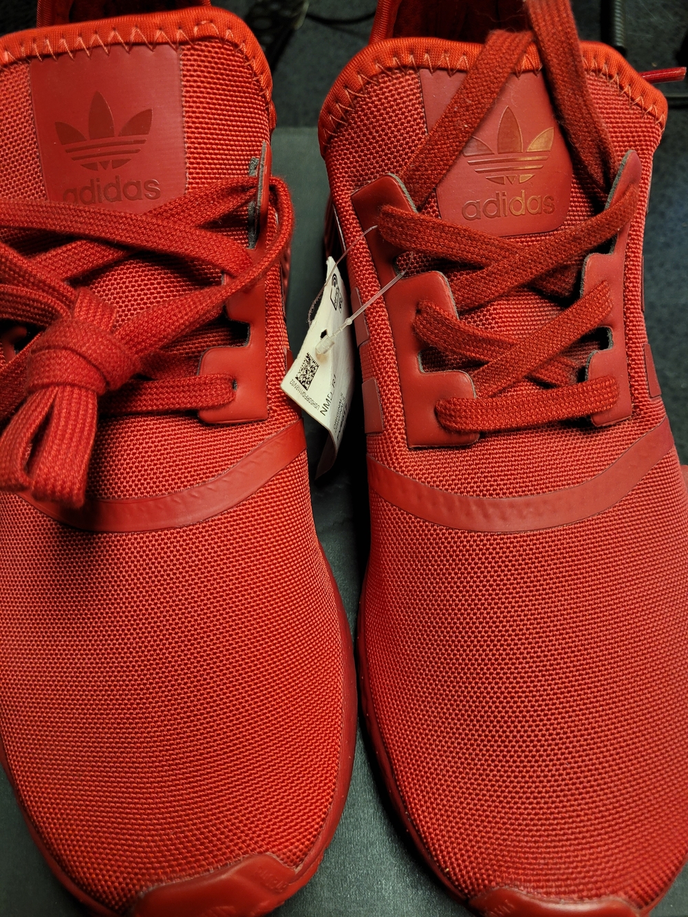 Adidas Originals Red Men's Sneaker Size 8 Display Item